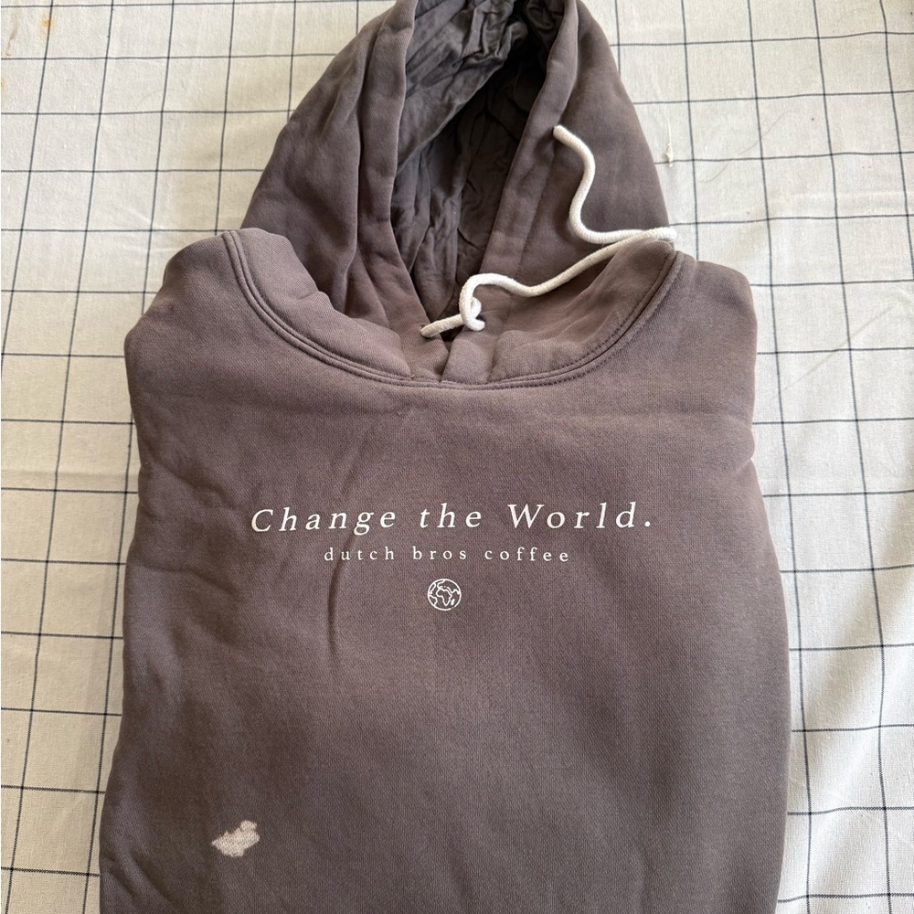 Dutch Bros Gray Hoodie